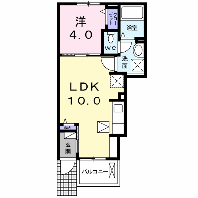 アリエッタ八幡 103【管理NO：1-021865001-01030】 ★家具家電は申し込み後に搬入します★の外観画像