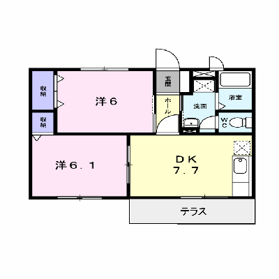 サンドミール 103【管理NO：1-007460501-01030】 ★家具家電は申し込み後に搬入します★ ★2026年09月中旬入居可能★の外観画像