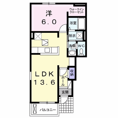 ネオガーデン朽網東Ⅱ 101【管理NO：1-018690401-01010】 ★家具家電は申し込み後に搬入します★の外観画像