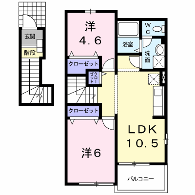 ウェイホームあまづつみＢ 201【管理NO：1-012181802-02010】 ★家具家電は申し込み後に搬入します★ ★2026年10月上旬入居可能★の外観画像