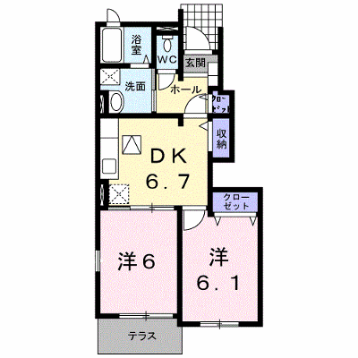 ベル・ソレイユ 104【管理NO：1-015855601-01040】 ★家具家電は申し込み後に搬入します★ ★2026年10月下旬入居可能★の外観画像