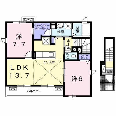グラシュ・プレーヌⅧネクスト 201【管理NO：1-024183801-02010】 ★家具家電は申し込み後に搬入します★ ★2026年10月上旬入居可能★の外観画像