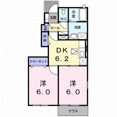 ジュネス１番館 101【管理NO：1-015599401-01010】 ★家具家電は申し込み後に搬入します★ ★2026年10月上旬入居可能★の外観画像