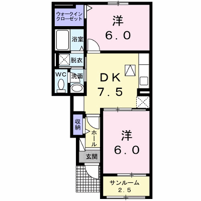 パストラル 103【管理NO：1-020174901-01030】 ★家具家電は申し込み後に搬入します★ ★2026年09月下旬入居可能★の外観画像