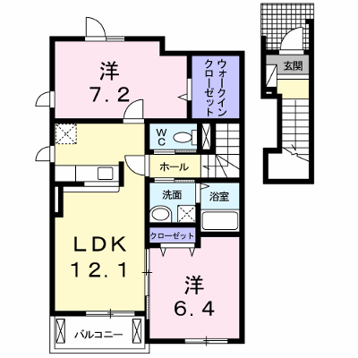フェリス三芳　Ⅰ 204【管理NO：1-017494601-02040】 ★家具家電は申し込み後に搬入します★の外観画像