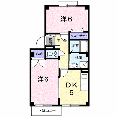 ハイム川北 202【管理NO：1-007437001-02020】 ★家具家電は申し込み後に搬入します★ ★2026年09月下旬入居可能★の外観画像