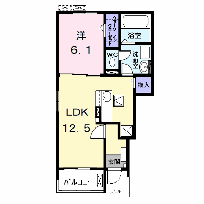 フラン（Ｆｒａｎｃ） 101【管理NO：1-027060101-01010】 ★家具家電は申し込み後に搬入します★ ★2026年10月上旬入居可能★の外観画像