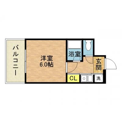 さくらす薬院9【Wi-Fi無料・バストイレ別】の物件写真6
