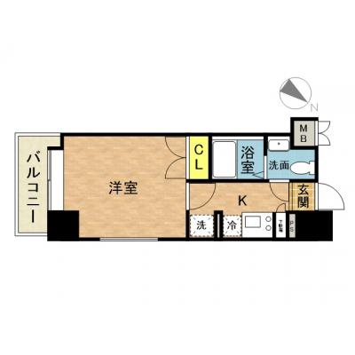 さくらす薬院8【オートロック・洗面台】の物件写真6