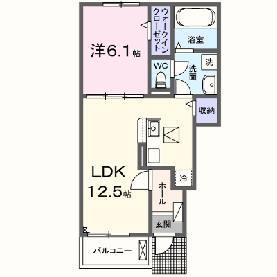 リリーフ・タカサゴ 102【管理NO：1-028782201-01020】 ★家具家電は申し込み後に搬入します★ ★2027年02月上旬入居可能★の外観画像