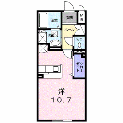 パークサイドハウス 103【管理NO：1-015442401-01030】 ★家具家電は申し込み後に搬入します★ ★2026年10月上旬入居可能★の外観画像