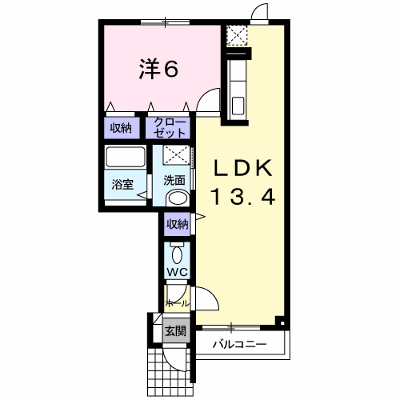 サンリットＤ 104【管理NO：1-015323901-01040】 ★家具家電は申し込み後に搬入します★ ★2026年10月中旬入居可能★の外観画像