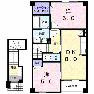 プレゼンティムⅢ　Ｂ 203【管理NO：1-012495102-02030】 ★家具家電は申し込み後に搬入します★ ★2026年10月上旬入居可能★の外観画像