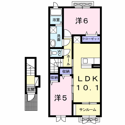 コンセール 204【管理NO：1-020152801-02040】 ★家具家電は申し込み後に搬入します★の外観画像