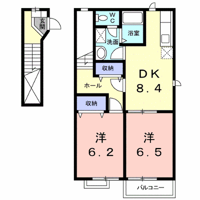 ＧＲＥＥＮ　ＧＡＲＤＥＮ福室Ｂ 201【管理NO：1-010840902-02010】 ★家具家電は申し込み後に搬入します★ ★2026年10月中旬入居可能★の外観画像