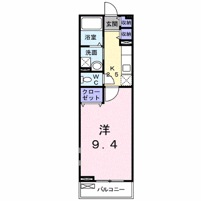 ヴェル・オーブ 203【管理NO：1-016734501-02030】 ★家具家電は申し込み後に搬入します★ ★2026年10月上旬入居可能★の外観画像