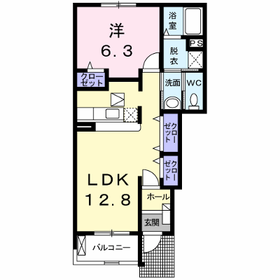 アルページュＣ 103【管理NO：1-013673201-01030】 ★家具家電は申し込み後に搬入します★ ★2026年09月下旬入居可能★の外観画像