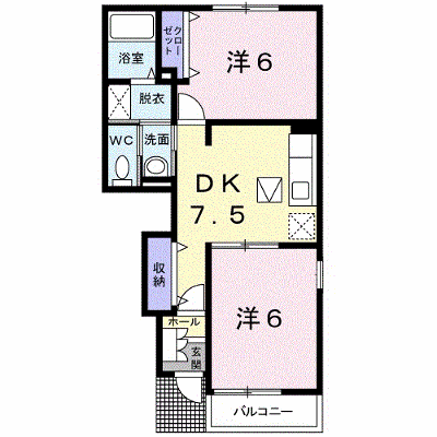 ブリーズ　Ｂ 103【管理NO：1-013943302-01030】 ★家具家電は申し込み後に搬入します★ ★2026年09月下旬入居可能★の外観画像