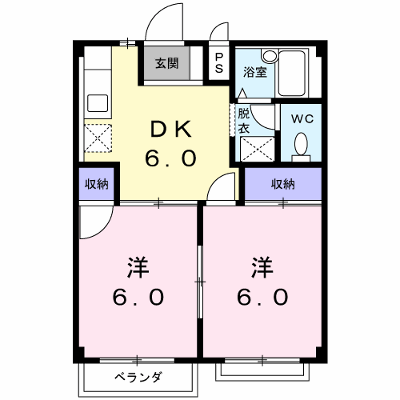 タムラハイツ 204【管理NO：1-004527701-02040】 ★家具家電は申し込み後に搬入します★ ★2026年09月中旬入居可能★の外観画像