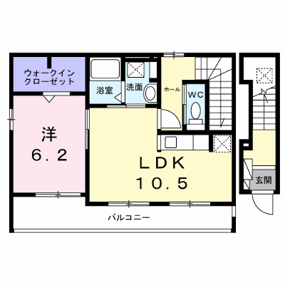 ラ　ルミエール　メゾンⅧ 201【管理NO：1-028586701-02010】 ★家具家電は申し込み後に搬入します★ ★2027年02月上旬入居可能★の外観画像