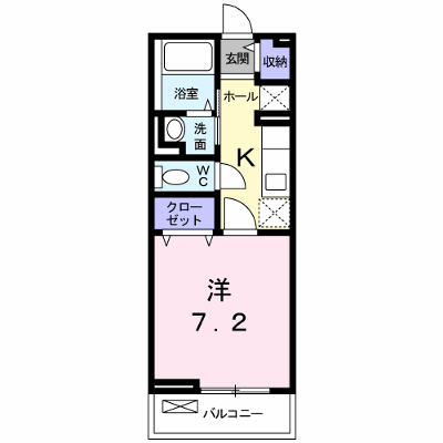プラシード 202【管理NO：1-016715001-02020】 ★家具家電は申し込み後に搬入します★ ★2026年09月下旬入居可能★の外観画像