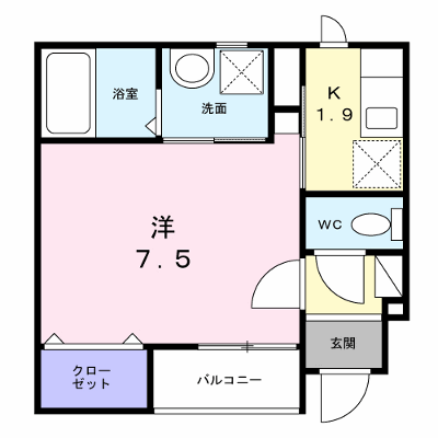 本町１丁目アパート 102【管理NO：1-028452501-01020】 ★家具家電は申し込み後に搬入します★ ★2027年02月上旬入居可能★の外観画像