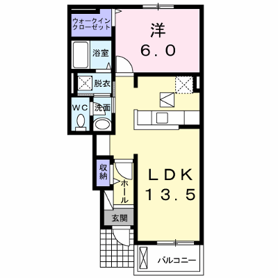 タウンコート　Ｂ 102【管理NO：1-019350302-01020】 ★家具家電は申し込み後に搬入します★ ★2026年10月下旬入居可能★の外観画像