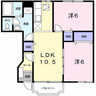 シャン・ド・フルールⅢ 102【管理NO：1-011820901-01020】 ★家具家電は申し込み後に搬入します★ ★2026年10月上旬入居可能★の外観画像