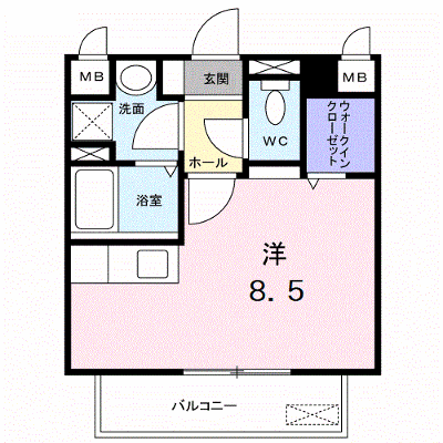 モデルノ・カーサ 302【管理NO：1-016918201-03020】 ★家具家電は申し込み後に搬入します★ ★2026年10月上旬入居可能★の外観画像