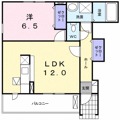 ジュネスＢ 101【管理NO：1-013584402-01010】 ★家具家電は申し込み後に搬入します★の外観画像
