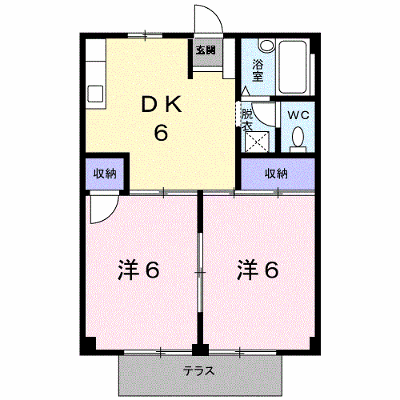 メゾンＣＥＬＩＮＥ 101【管理NO：1-001697901-01010】 ★家具家電は申し込み後に搬入します★ ★2026年09月中旬入居可能★の外観画像