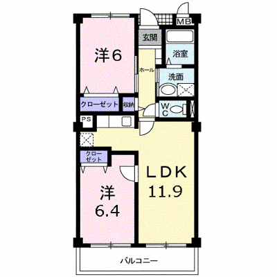 グラディオ１０ 205【管理NO：1-009386201-02040】 ★家具家電は申し込み後に搬入します★ ★2026年09月下旬入居可能★の外観画像