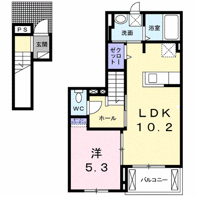 グラン　フェリシア 201【管理NO：1-022015201-02010】 ★家具家電は申し込み後に搬入します★ ★2026年09月中旬入居可能★の外観画像