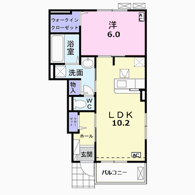 向日葵の和　Ⅰ 103【管理NO：1-024684001-01030】 ★家具家電は申し込み後に搬入します★ ★2026年09月下旬入居可能★の外観画像