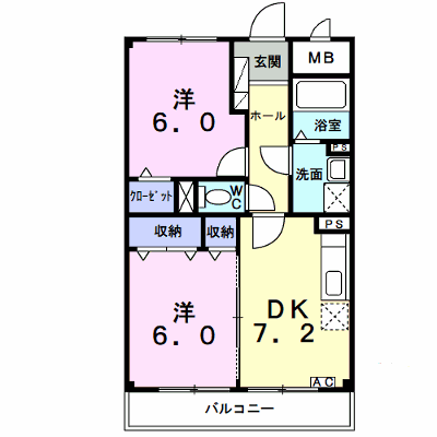 クリスタルガーデンⅠ 303【管理NO：1-007458301-03030】 ★家具家電は申し込み後に搬入します★ ★2026年09月下旬入居可能★の外観画像