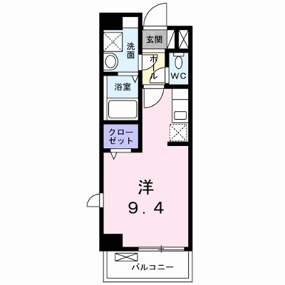 ペガズ 206【管理NO：1-025069001-02060】 ★家具家電は申し込み後に搬入します★ ★2026年09月上旬入居可能★の外観画像