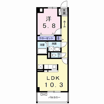 エスポワールＫ 302【管理NO：1-023999001-03020】 ★家具家電は申し込み後に搬入します★ ★2026年10月上旬入居可能★の外観画像