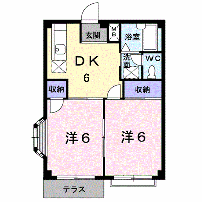 エルデム銀 102【管理NO：1-002529701-01020】 ★家具家電は申し込み後に搬入します★ ★2026年10月上旬入居可能★の外観画像