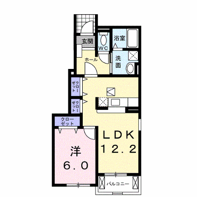 ピュア・フォレストⅠ 101【管理NO：1-013424501-01010】 ★家具家電は申し込み後に搬入します★ ★2026年09月中旬入居可能★の外観画像