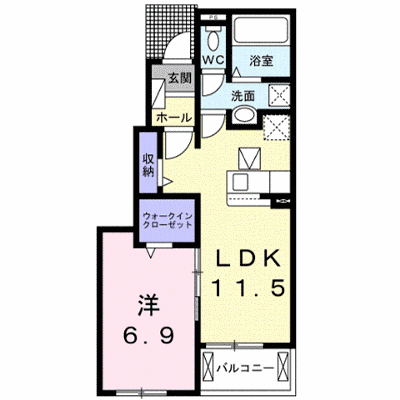 メゾン・ド・ジュネスⅡ 102【管理NO：1-026896102-01020】 ★家具家電は申し込み後に搬入します★ ★2026年10月上旬入居可能★の外観画像