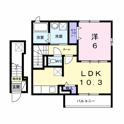 ルピナス等持院 205【管理NO：1-028588301-02050】 ★家具家電は申し込み後に搬入します★ ★2026年10月上旬入居可能★の外観画像