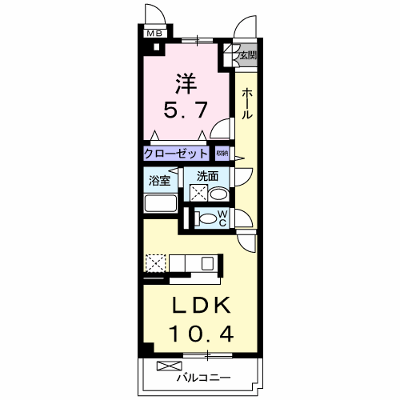 ラ・ボンボニエール 307【管理NO：1-017596801-03060】 ★家具家電は申し込み後に搬入します★ ★2026年10月上旬入居可能★の外観画像