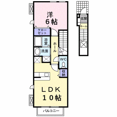 メイプル　レジデンス 205【管理NO：1-015526001-02040】 ★家具家電は申し込み後に搬入します★ ★2026年10月中旬入居可能★の外観画像