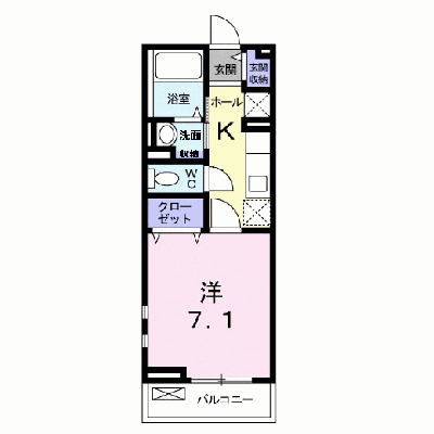 メゾン　もくれん 202【管理NO：1-021837701-02020】 ★家具家電は申し込み後に搬入します★ ★2026年10月上旬入居可能★の外観画像