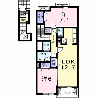 クラッセ壱番館 203【管理NO：1-015204801-02030】 ★家具家電は申し込み後に搬入します★ ★2026年10月上旬入居可能★の外観画像