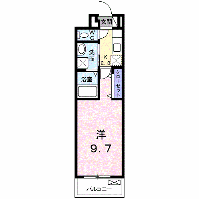 アリュール 203【管理NO：1-026832001-02030】 ★家具家電は申し込み後に搬入します★の外観画像