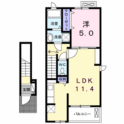 ビオーラ司 202【管理NO：1-020380801-02020】 ★家具家電は申し込み後に搬入します★の外観画像