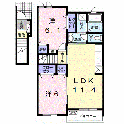 アルコバレーノ　Ｂ 202【管理NO：1-015924302-02020】 ★家具家電は申し込み後に搬入します★ ★2026年10月中旬入居可能★の外観画像