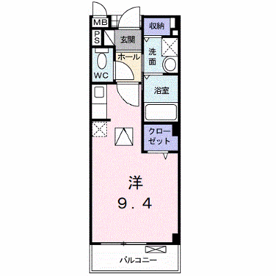 サニーサイド 105【管理NO：1-012899901-01040】 ★家具家電は申し込み後に搬入します★ ★2026年09月下旬入居可能★の外観画像