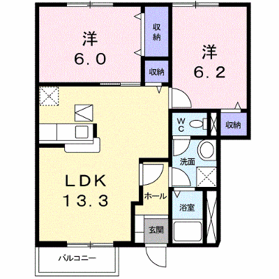 サンシェ－ルＢ 103【管理NO：1-009499501-01030】 ★家具家電は申し込み後に搬入します★ ★2026年10月中旬入居可能★の外観画像